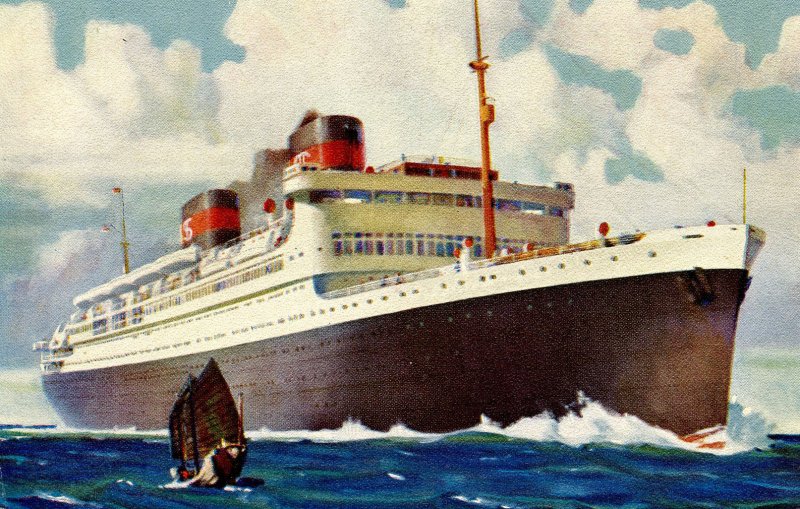 Dollar Steamship Lines - SS President Hoover & SS President Coolidge