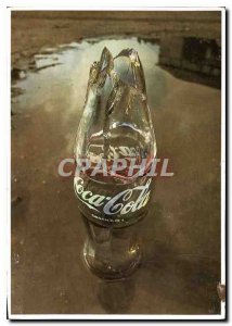 Postcard Modern Bottle of Coca Cola