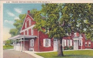 New Jersey Salem Friends Meeting House Built 1772