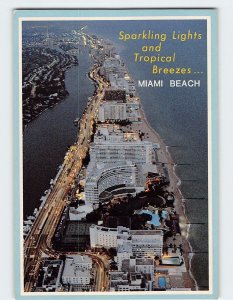 Postcard Sparkling Lijghts and Tropical Breezes . . ., Miami Beach, Florida