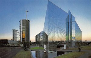 A Crystal Cathedral sunrise Garden Grove California  