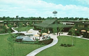 Sheraton Motor Inn Country Club Setting New Facility Galesburg Illinois Postcard