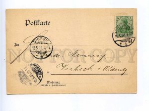 196120 GERMANY Bremen 1904 year RPPC