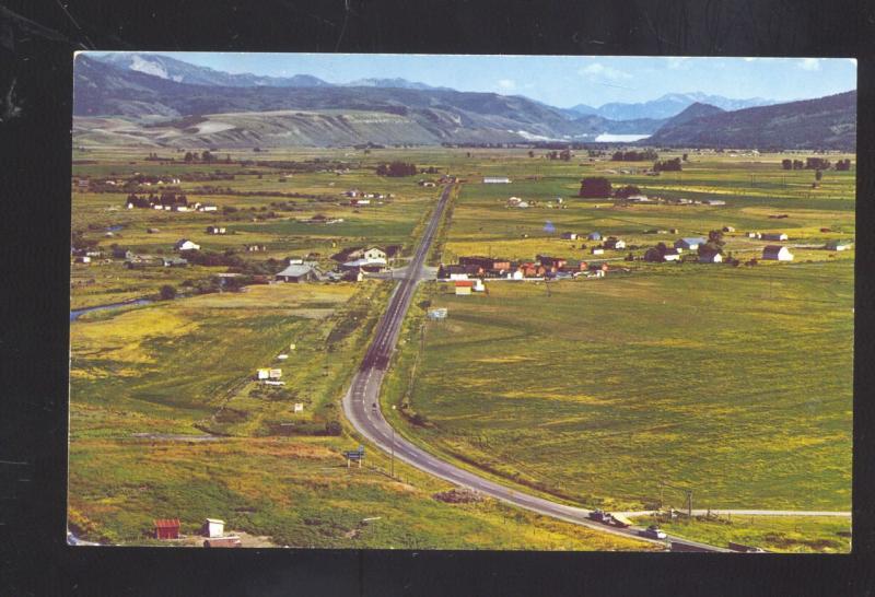 SWAN VALLEY IDAHO NEAR PALISADES DAM SWAN VALLEY JACISON HOLE COUNTRY POSTCARD