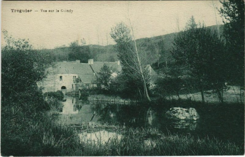 CPA TREGUIER Vue sur le Guindy (1147789)