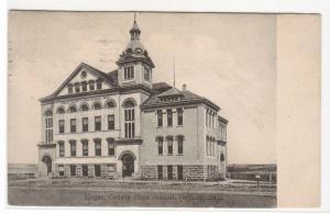 Logan County High School Guthrie Oklahoma 1907 postcard