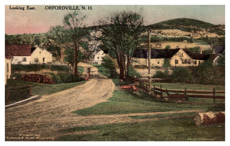 New Hampshire Orfordville , Looking east   , pub Ladies Aid Society 