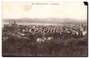 Saint Raphael Old Postcard General view