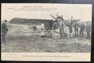 Mint France Real Picture Postcard Angers First Aviation Week Ladouge Monoplane