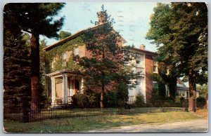 Greenville Ohio 1976 Postcard Garst House