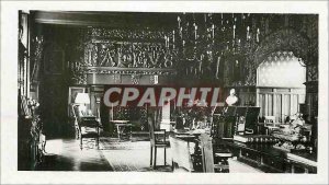 Modern Postcard Josselin Interior of Chateau Le Salon table on which was the ...
