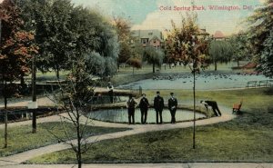 WILMINGTON Delaware 1900-10s  Cold Spring Park
