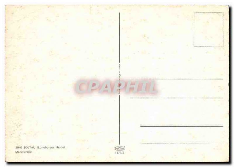 Modern Postcard Soltau Luneburger Heide