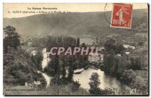 Old Postcard Clecy La Suisse Normande L Orne and the Moulin du Vey