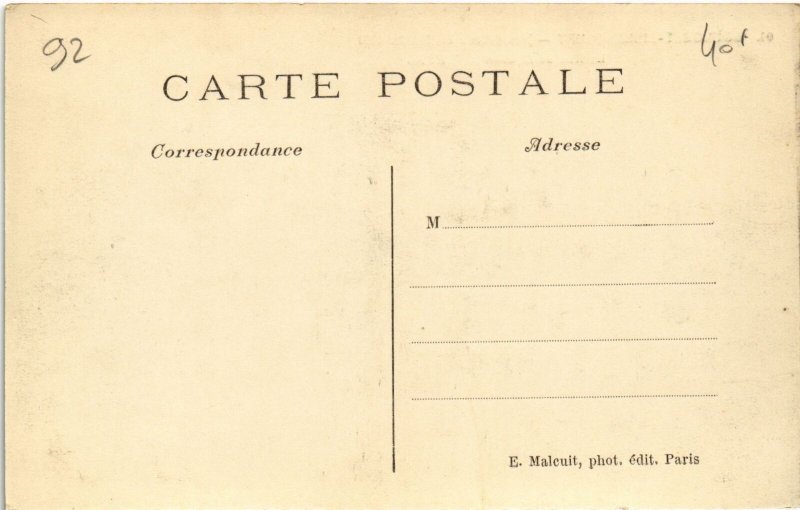 CPA Boulogne Rue de Meudon (1313860)