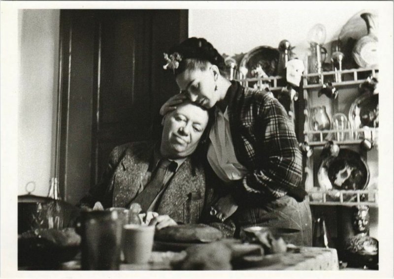 CPM AK Diego Rivera & Frida Kahlo FILM STAR (1056120)