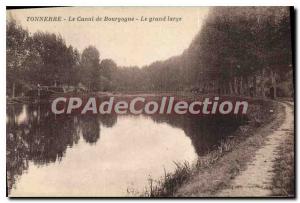 Postcard Old Thunder The Burgundy Canal Le Grand Large