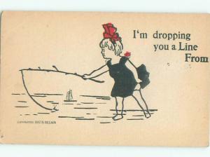 Divided-Back CHILDREN SCENE Great Postcard AA5527