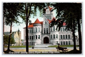 Cerro Gordo County Court House Mason City Iowa IA DB Postcard Y4