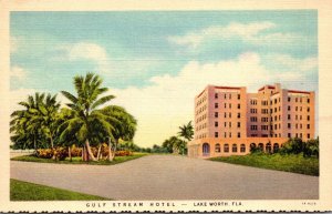 Florida Lake Worth Gulf Stream Hotel Curteich