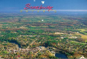 Canada Ontario Bracebridge Aerial View