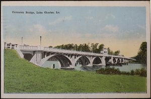 Calcasien Bridge Lake Charles Louisiana