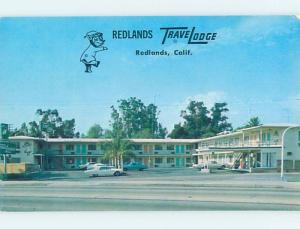 Unused Pre-1980 TRAVELODGE MOTEL Redlands - Near San Bernardino CA c0166@