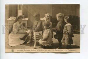 426552 BELGIUM Red Cross Association of Visiting Nurses children Vintage