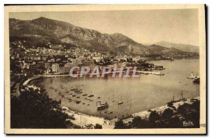 Old Postcard Monte Carlo View of & # 39ensemble