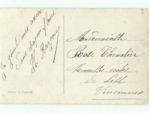 tinted rppc c1910 BEAUTIFUL FLOWERS AC9125