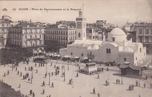 Algeria Alger Place du Gouvernement et la Mosquee