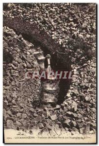 Old Postcard Locmariaquer Tumulus Mary Hoerk or the fairy mountain