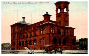 Texas Galveston  ,  Post Office and Custom House