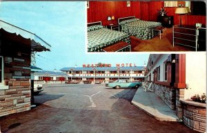 Montreal, Quebec Canada  MONTREAL WEST END MOTEL  Room View  ROADSIDE  Postcard