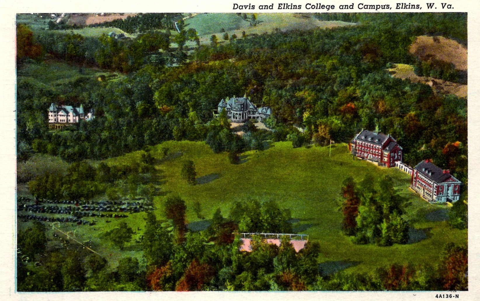 Elkins, West Virginia Davis and Elkins College & Campus in the