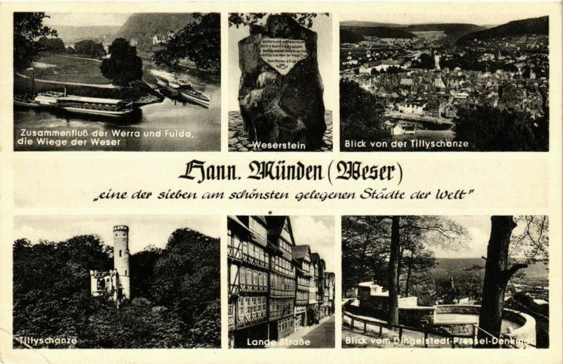 CPA AK Hann.Munden Souvenir GERMANY (955559)