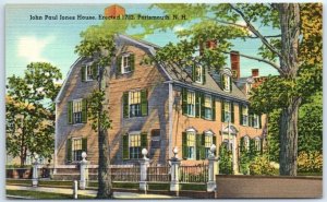 Postcard - John Paul Jones House - Portsmouth, New Hampshire