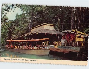 Postcard Cypress Point of Florida's Silver Springs, Florida