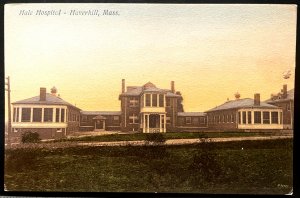 Vintage Postcard 1907-1915 Hale Hospital, Haverhill, Massachusetts (MA)