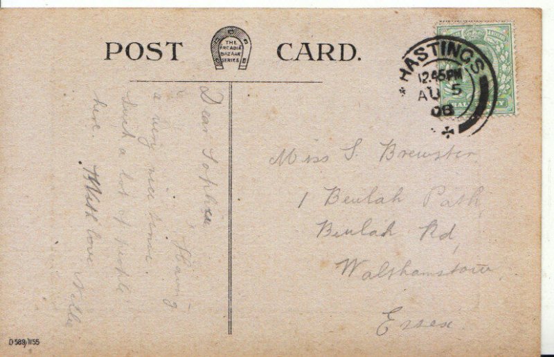 Genealogy Postcard - Brewster - Beulah Road, Walthamstow, Essex - 4970A 