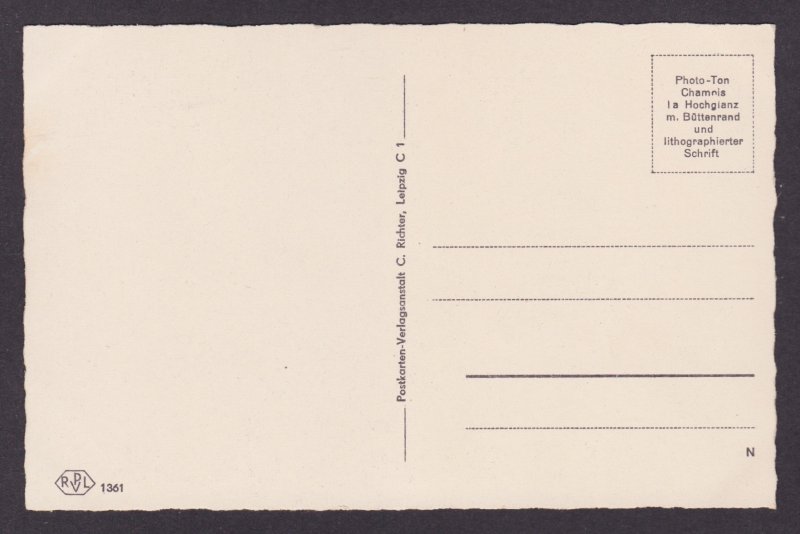 Vintage postcard Goethe Garden House Weimar Thuringia Germany