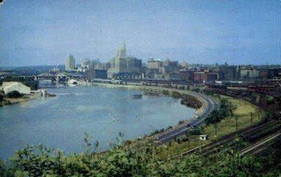 Skyline in St. Paul, Minnesota