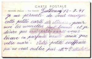 Old Postcard Nevers Vue Generale