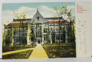 University of Chicago Haskell Building c1907 Postcard D14