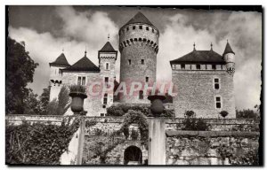 Postcard Modern vicinity D & # 39Annecy Gorges Du Fier Le Chateau de Montrottier