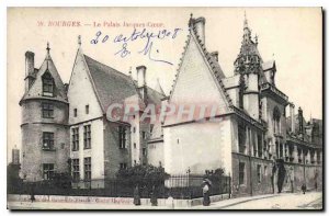 Old Postcard Bourges Palais Jacques Coeur