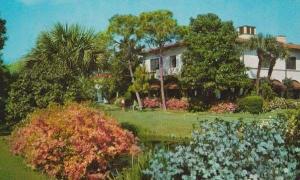 Georgian Dining Room Wing Cloister Sea Island Postmark Georgia Photo Postcard