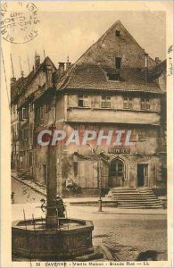 Old Postcard Saverne Old House Grande Rue