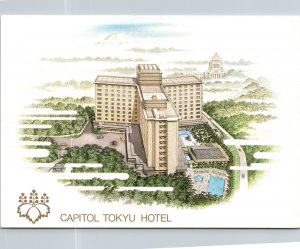 Capitol Tokyo Hotel Japan Postcard