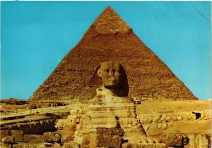 CPM EGYPTE Giza-The Sphinx and the Pyramid of Khafre (343729)